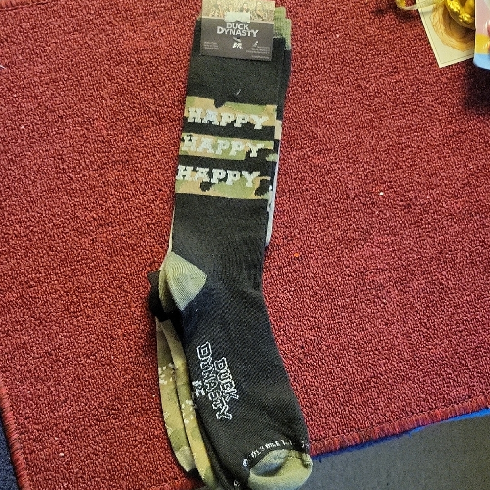 2 Pair Duck Dynasty Men's Socks